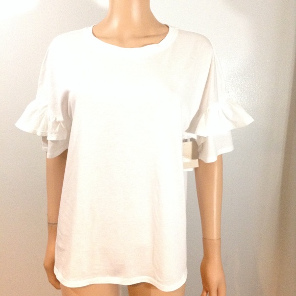 🎉Cute Flounce Sleeve Top - Picture 2 of 7